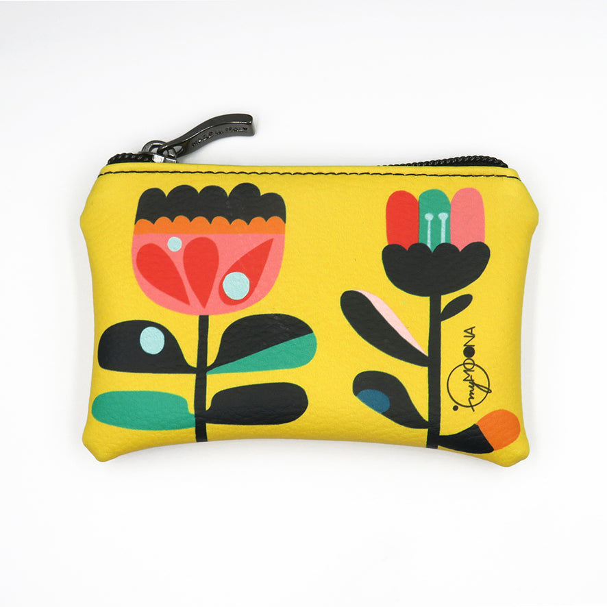 Mini pochette ecopelle GIALLA
