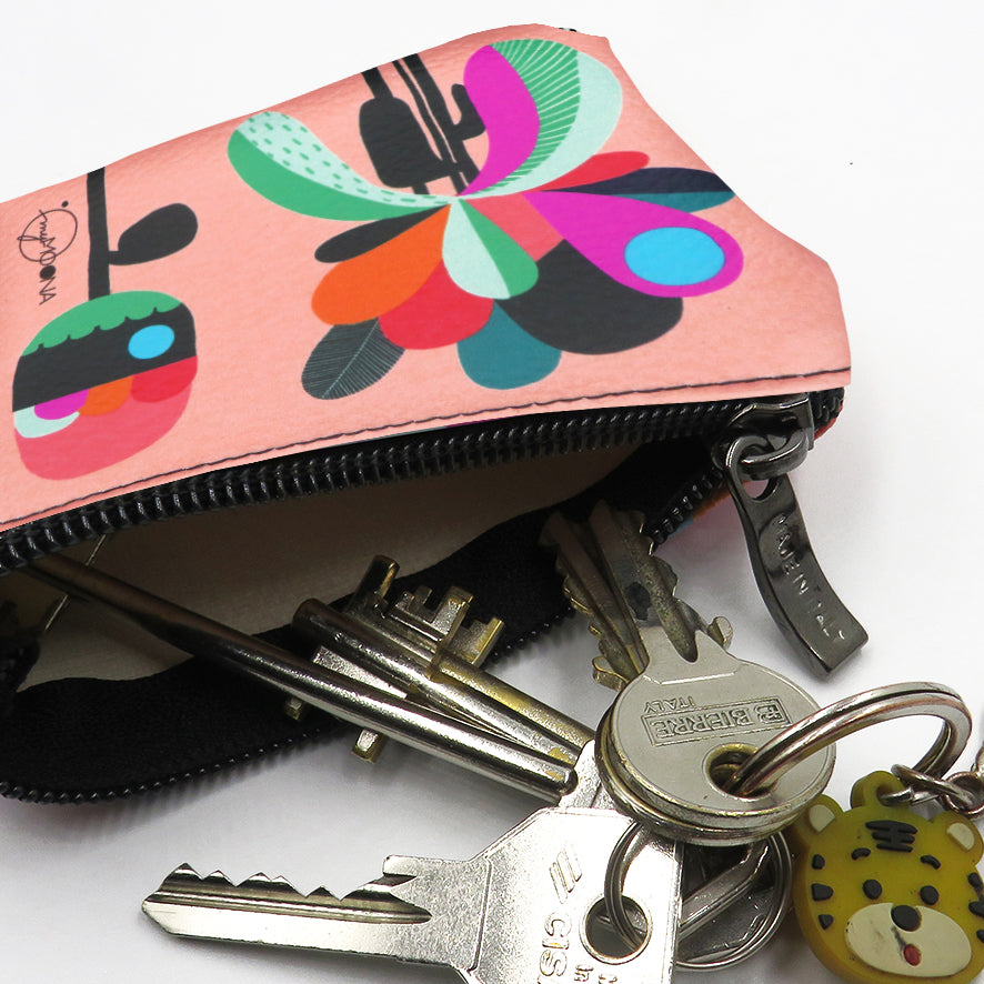 Mini pochette ecopelle ROSA